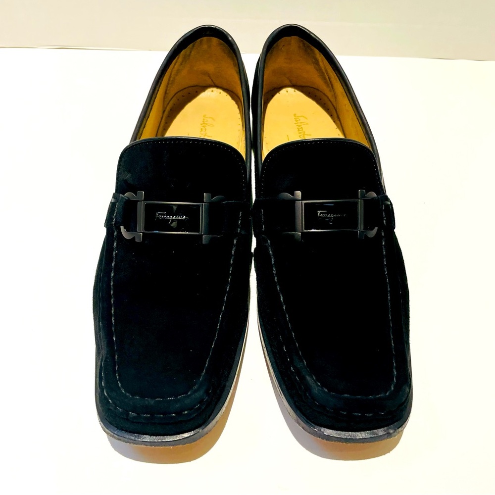 Salvatore Ferragamo suede loafers